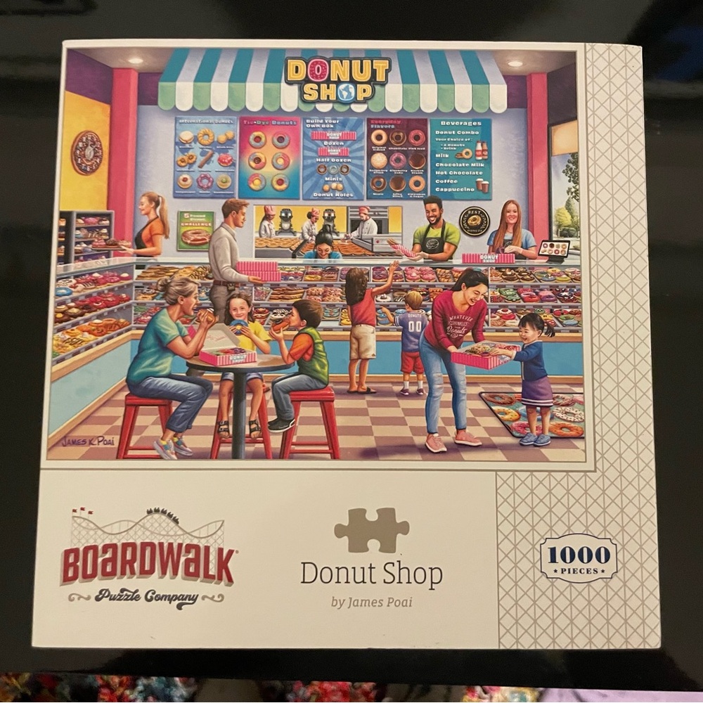 Donut Shop Puzzle - 1000 Pieces